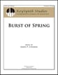 Burst of Spring P.O.D. cover